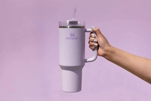 Stanley 40oz H2.0 Quencher Tumbler - Orchid Matte Finish, Durable, Spill-Proof, Ice-Cold 12 Hours, Hot 7 Hours, with Handle & Straw